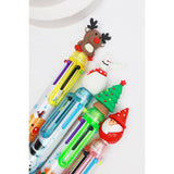 Christmas Theme Ballpoint Pen: Multi-Color