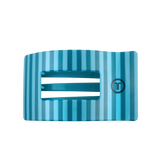Splash Zone Rectangle Hair Clip: Large