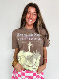 RESTOCKED Good Newspaper Tee: Espresso
