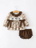 Duck Duck Darling Bloomer Set: Camo
