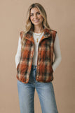 Autumn Agenda Vest: Rust Mix