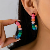 Coastal Carnival Earrings: Multi
