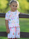 Back to School Scallop Set: Multi