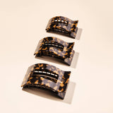 Tortoise Rectangle Hair Clip: Large