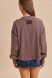 Mocha Muse Collared Top: Dark Mocha
