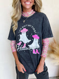 This Ain't My First Halloween Tee: Large