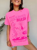 Monster Mash Tee: Pink