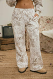 Marble Mood Pants: Grey Multi