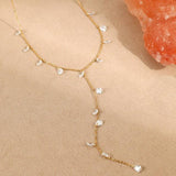 Coastal Grace Necklace: Gold