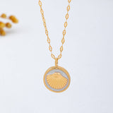 Tropical Tide Necklace: Gold
