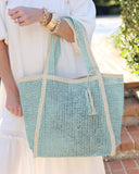 Honolulu Tote: Mint