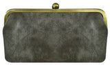 Karen Kiss Clutch Bag: Ivory