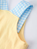 "MAMA'S BESTIE " Romper: Yellow