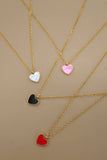 Lover Girl Necklace: Black