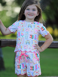 Back to School Scallop Set: Multi