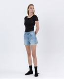 Easy Days Denim Shorts: Medium Wash