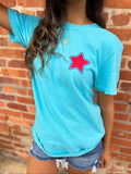 Proud to Be An American Tee: Blue