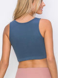 New Cropped Ribbed Tanks