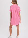 Easy Peasy Dress: Pink