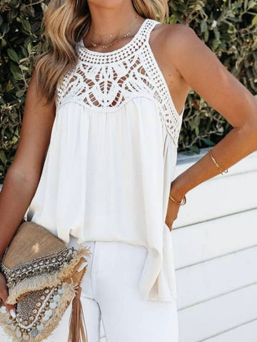 All About the Details Tank: White