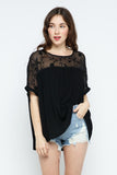 Forget the Past Blouse: Black