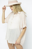 Talk to Me Top: Dusty Pink