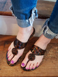 Just in Time Sandals: Tortoise