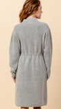 Winter Chill Sweater Dress: Grey
