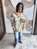 Chain Reaction Blouse: Ivory