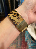 Gena Leopard Magnetic Cuff
