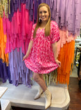 Sweetheart Dress: Pink Mix