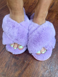 Slumber Party Slippers: Lilac