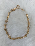 Minimalist Chain Necklace: Gold