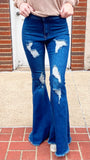 RIP Distressed Bell Bottoms PLUS