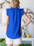 Simply Chic Top: Royal Blue