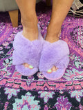 Slumber Party Slippers: Lilac