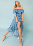 Seize the Day Dress: Chambray
