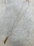 On Your Way Necklace: Gold