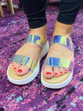 Paddle Board Sandals: Iridescent