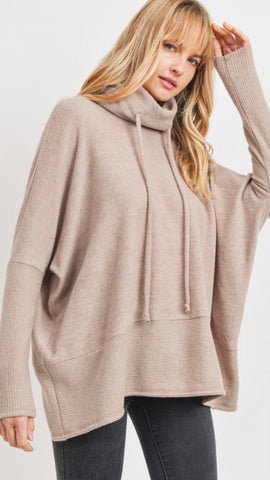 Going Somewhere Tunic: Taupe