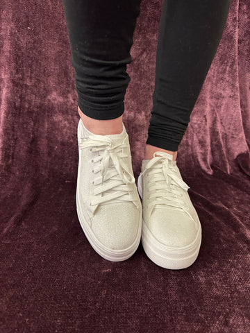 Glaring Sneakers: White