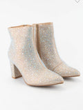 Betsey Booties: Champagne
