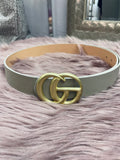GO inspired belt: Matte Gold