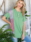 With Any Luck Top: Green